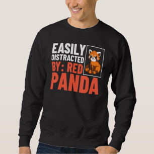 Red Panda Animal Habitat Tail Sweatshirt