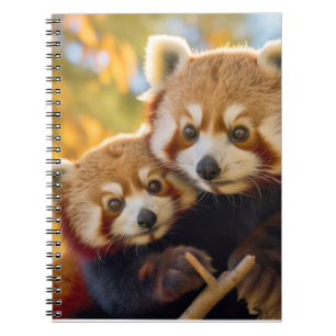 Red Panda Animal Wild Beauty Freedom Wilderness Notebook