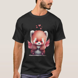 Red Panda Animal With Wings T-Shirt