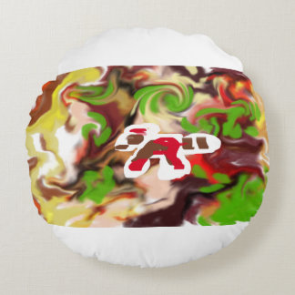 Red Panda  are cool  Round Cushion