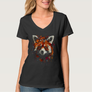 Red Panda Artwork Zoo Animal Red Panda 1 T-Shirt