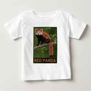 Red Panda Baby T-Shirt