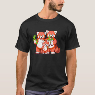 Red Panda Bear Zookeeper Zoogoer Wildlife Animal T-Shirt