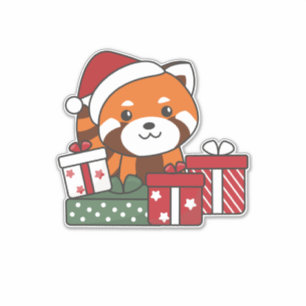 Red Panda Christmas Gift Winter Red Pandas