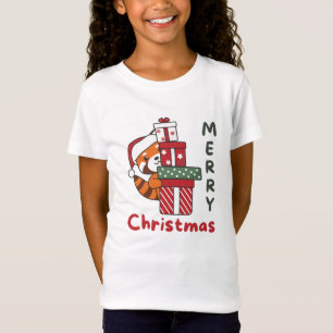 Red Panda Christmas Gift Winter Red Pandas T-Shirt