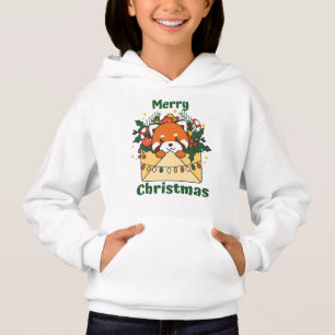 Red Panda Christmas Letter Winter Animals Pandas