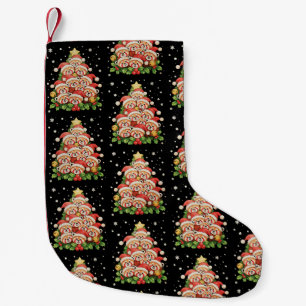 Red Panda Christmas Tree Animal Xmas Light Holiday Small Christmas Stocking