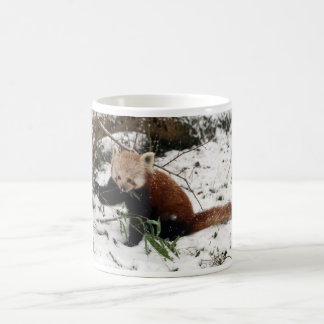 Red panda coffee mug