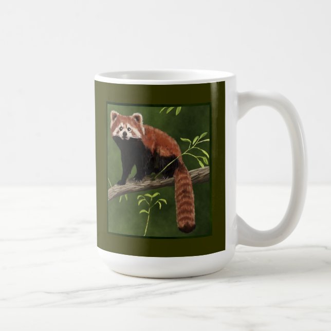 Red Panda Coffee Mug (Right)