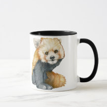 Red Panda Cub - R is for Red Panda