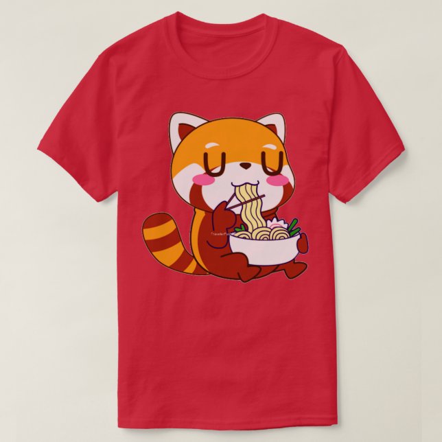 red panda cute 2 T-Shirt (Design Front)