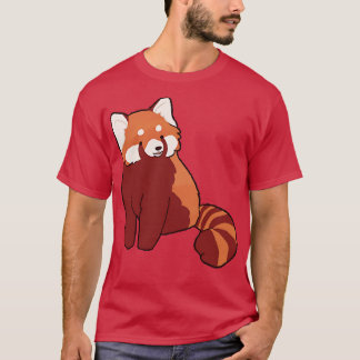 Red panda cute illustration 1 T-Shirt