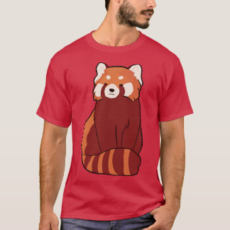 Red panda cute illustration 5 T-Shirt