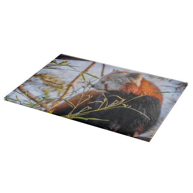 Red panda cutting board (Corner)