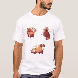 Red panda Delight � Cute Animal Art T-Shirt