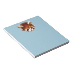 Red Panda Design Notepad