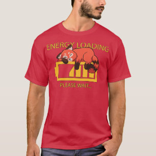 Red Panda Energy Loading T-Shirt