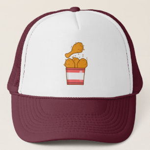 RED PANDA FACE TRUCKER HAT