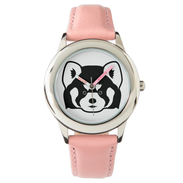 Red panda face watch (Front)