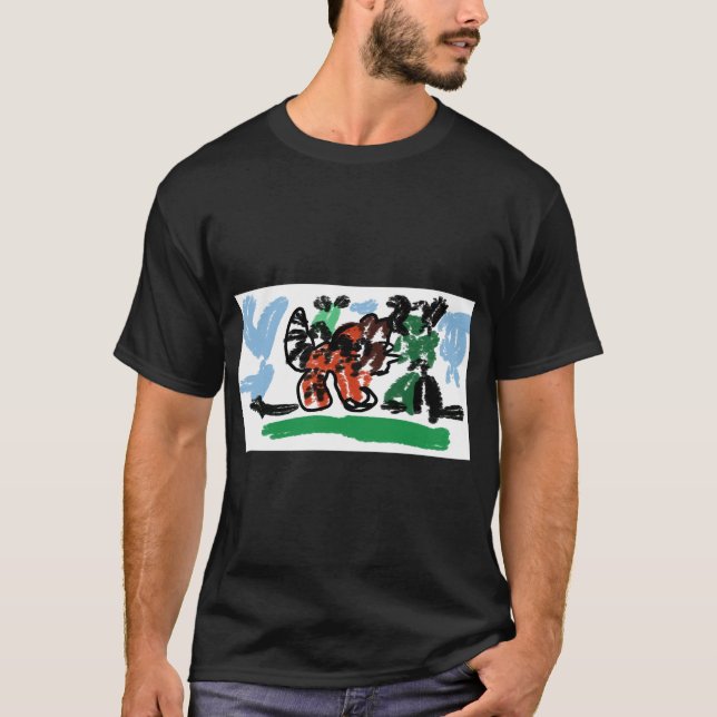 Red Panda fun  T-Shirt (Front)