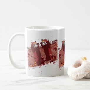 Red Panda Fury Coffee Mug