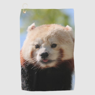 Red Panda Golf Towel