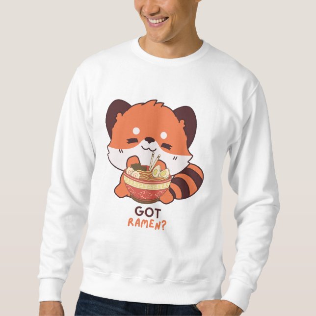 Red Panda: Got Ramen? Sweatshirt (Front)