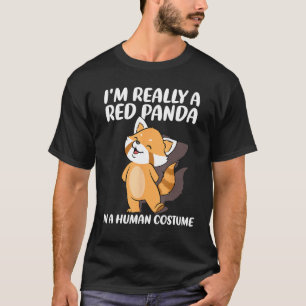 Red Panda Halloween Costume Red Pandas T-Shirt