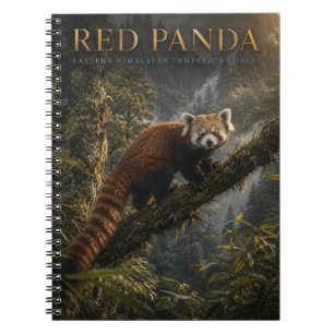 Red Panda Himalayan Forest ANIMALS Notebook