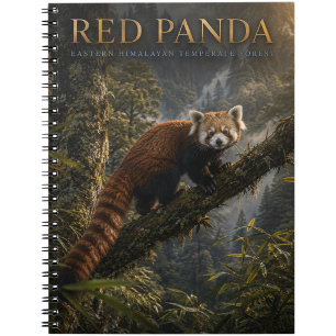 Red Panda Himalayan Forest ANIMALS Notebook