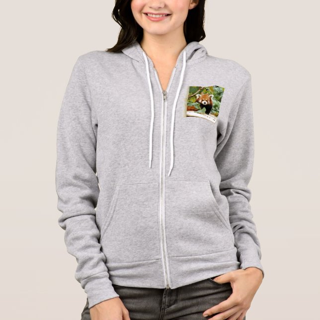 Red Panda Hoodie (Front)