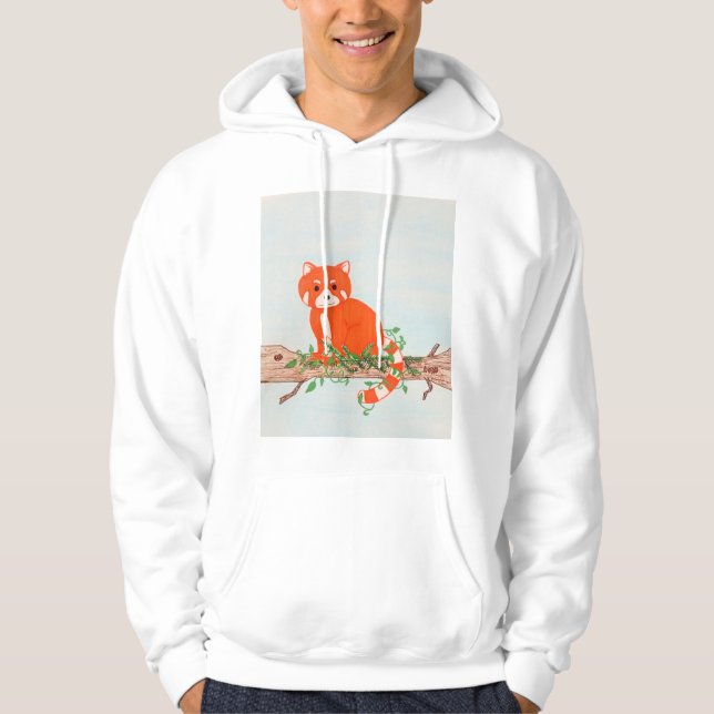 Red Panda Hoodie (Front)