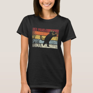 Red Panda Is My Spirit Animal Red Panda T-Shirt