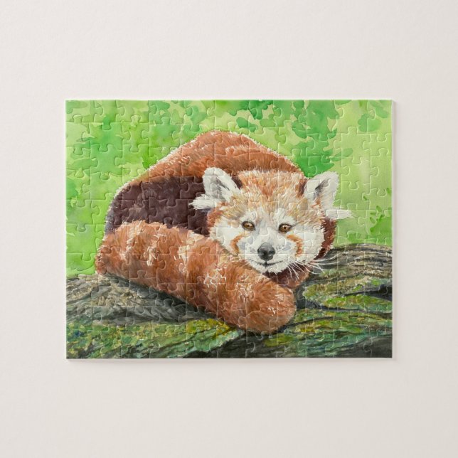 Red panda jigsaw puzzle (Horizontal)