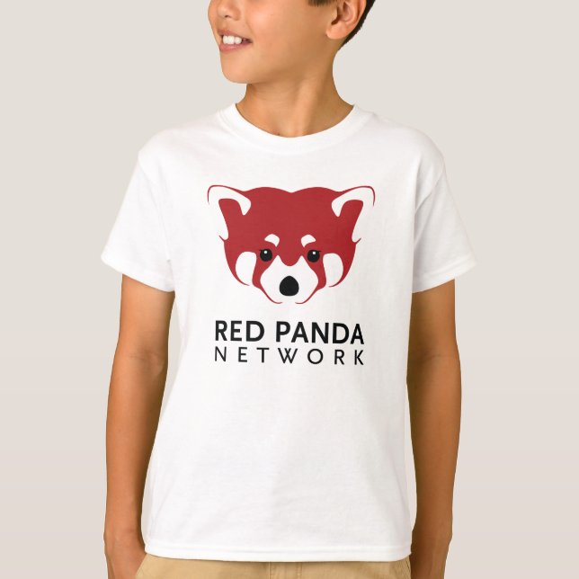 Red Panda Logo Tee Kids (Front)