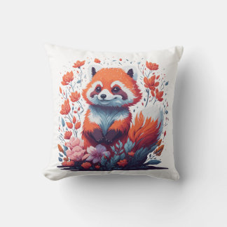 Red Panda Lovers Cushion
