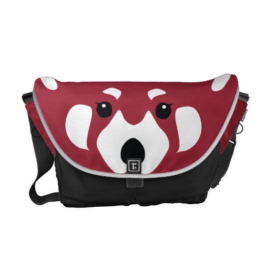 Red Panda Messenger Bag