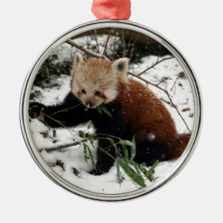 Red Panda Metal Tree Decoration
