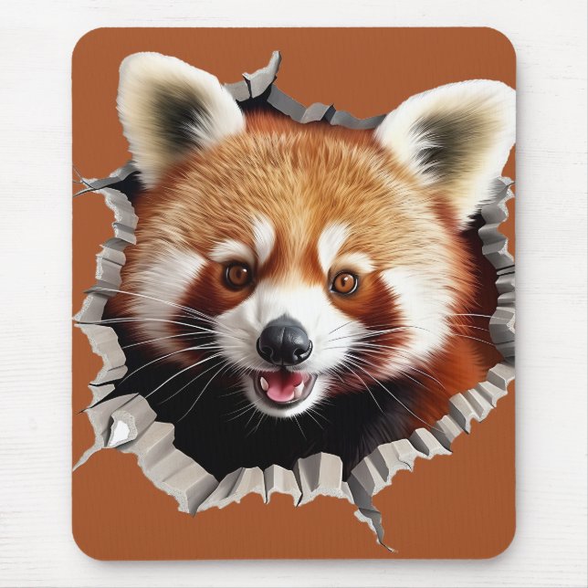 Red Panda Mouse Mat (Front)
