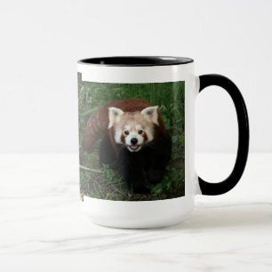 Red panda mug