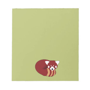 Red Panda Notepad