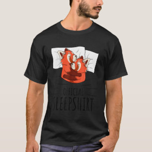 Red Panda Official Sleep T-Shirt