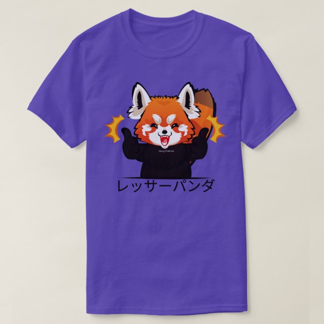 Red Panda okay T-Shirt (Design Front)