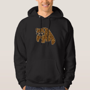 Red Panda Pet Animal Print Leopard Girls Women Fo Hoodie