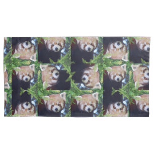 Red Panda Pillowcase