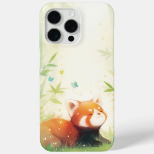Red Panda Sanctuary iPhone 15 Pro Max Case