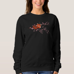 Red Panda Sleeping Red Pandas Animal Graphic Sweatshirt