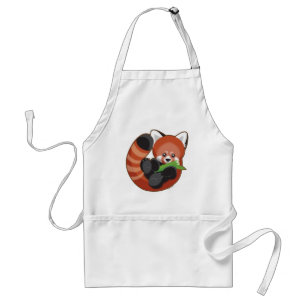 Red Panda Standard Apron