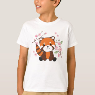 Red Panda Sweet Animals For Kawaii Kawaii T-Shirt
