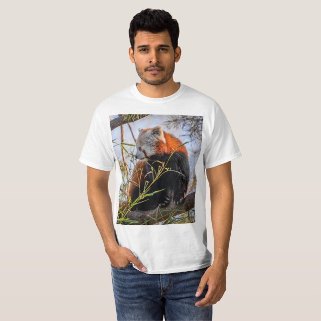 Red panda T-Shirt (Front Full)